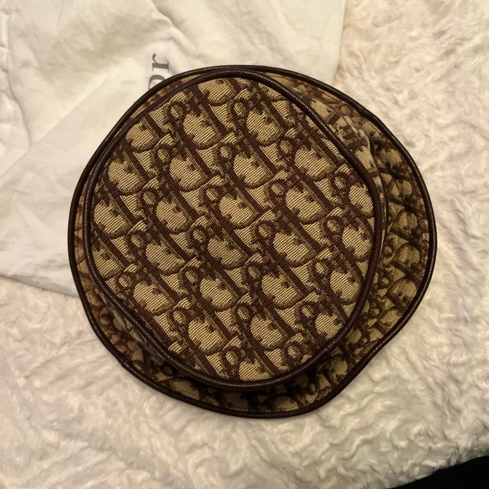 VINTAGE Dior Trotter Monogram Hat - Picture 2 of 5